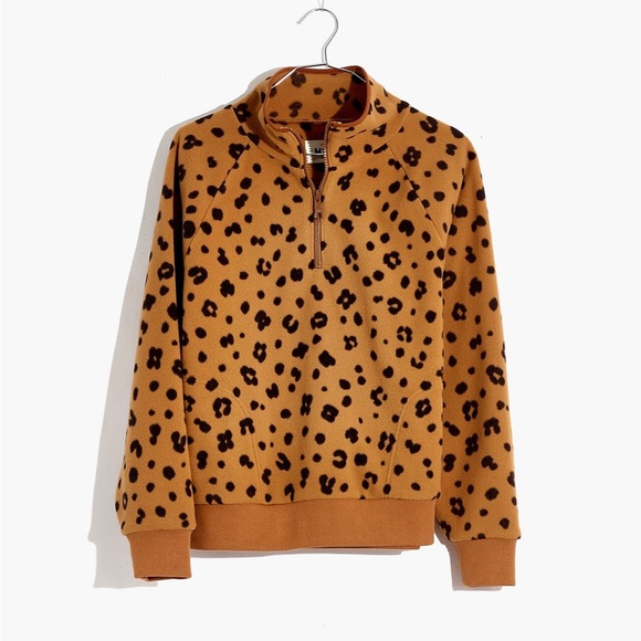 Madewell Leopard Print Pullover XS - Picture 2 of 11